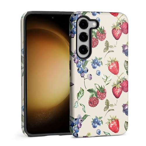Coque Samsung S23 résistante aux chocs et rayures motif baies