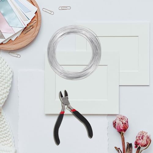 Alambre de aluminio flexible para esculpir con alicates de precisión 5