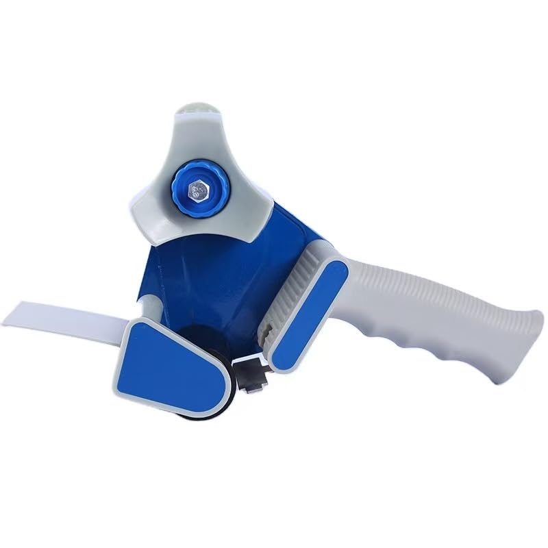 Habercrafts Heavy Duty Packaging Tape Gun Dispenser Parcel Boxes General Purpose Tape Dispenser with Retractable Safety Blade Cover (Dispenser Only)