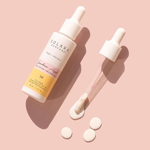 Miniatura 3 de Solara Suncare - Guardian Angel Super Peptide Sunscreen Milk, SPF 50  Verificado por EWG, vegano, libre de crueldad, apto para arrecifes