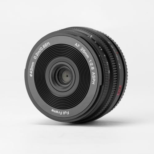 Image of VILTROX 26mm F2.8 EVO Z Full Frame Lens for Nikon Z, Auto Focus Ultra-Thin Pancake Lens for Nikon Z-Mount Cameras Z5 Z50 Z50II Z6 Z6II Z7 Z7II ZFC Z30 Z9 Z8 ZF Z6III