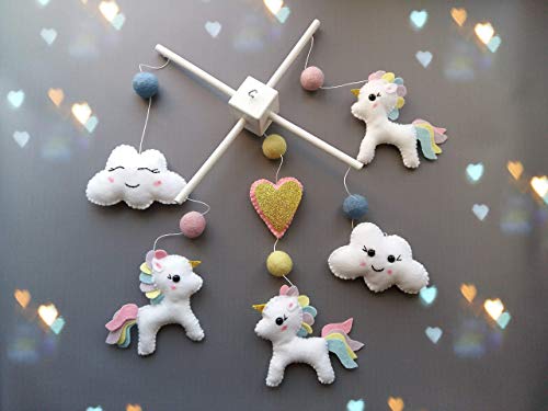 unicorn cot mobile