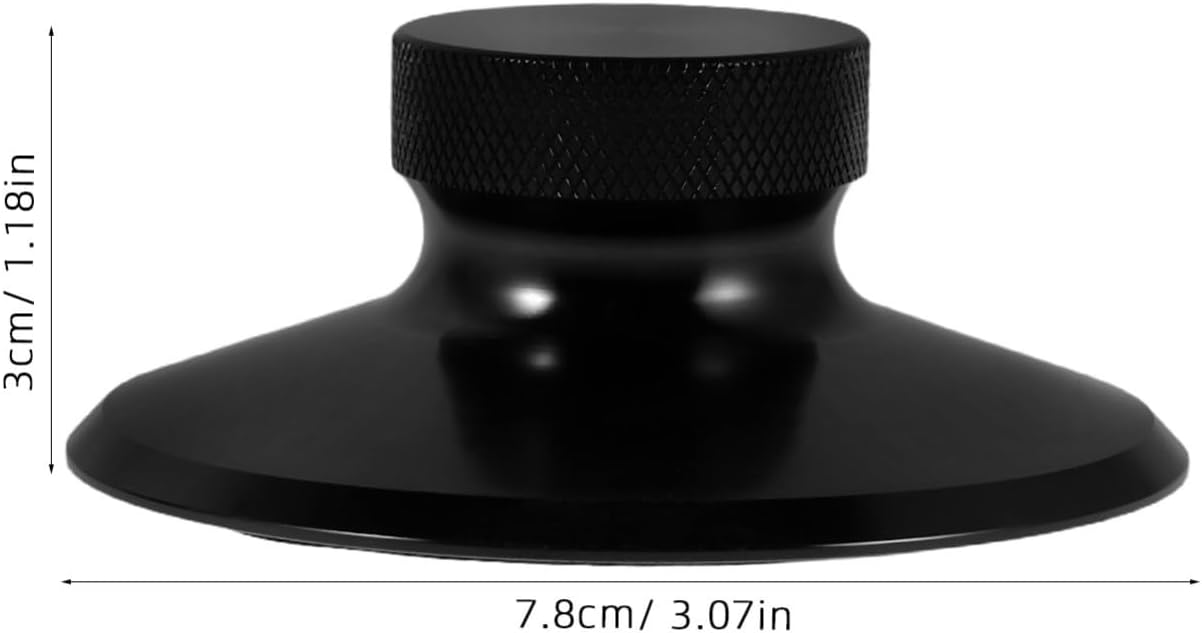 Vinyl Record Weight Stabilizer Clamp, Aluminum Turntable Accessory