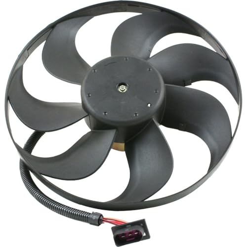 Neerttily Radiator Cooling Fan Blade for for TT 2000-2002 for TT Quattro 2000-2006,for VW for Golf 1999-2006 for Jetta 1999-2005 Left VW3117105 6X0959455F