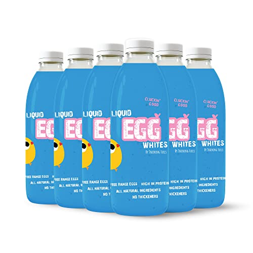 Liquid Egg Whites by Training Fuels 970ml x 6 Bottles Free Range