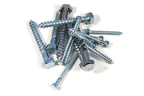 IHC Viti a testa esagonale DIN 571 per legno, viti...