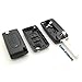 Citroën – Carcasa para llave con mando a distancia compatible con Citroën C4 Picasso (3 botones, sin ranura)