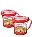 Sistema 656 ml Soup Mug, Colors may vary, 2 Pack