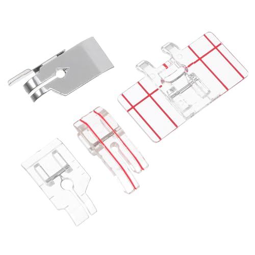 Set de 4 pies prensatelas universales para máquina de coser miniatura 1