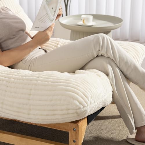 Sillón Lounge Plegable Blanco miniatura 4
