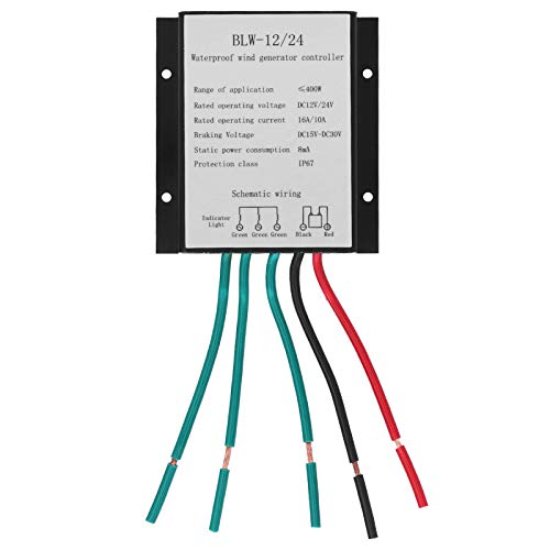 Il controller del generatore eolico impermeabile è realizzato in materiale in lega di alluminio di alta qualità, resistente alla corrosione e di buona qualità, può essere utilizzato per lungo tempo.