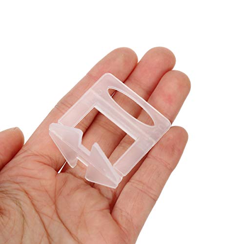 Système de nivellement en plastique de céramique de 100 pcs Clips de carrelage en PLICE TILE de carrelage TILE TINILE TOUILLER CARRATELAGE DE PLANCHER MURAL POUR OUTILS DE CARLING (Color : 2.5mm)