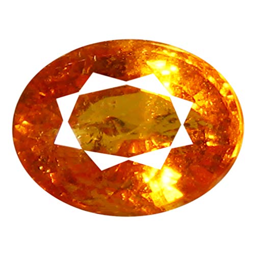 Spessartine Fanta Orange en vrac 7x5mm | Pierre précieuse orange pour création de bijoux