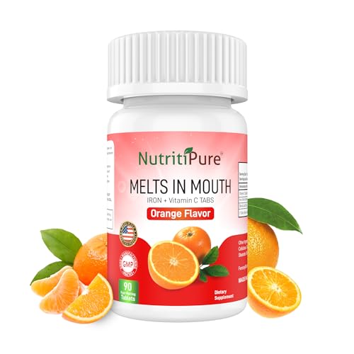 Chewable-Iron-Supplement-Carbonyl-Iron-18-mg-with-Vitamin-C-30-mg-Tablet-in-Orange-Flavor-90-Count-1