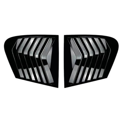 Becquet latéral de lunette pour BMW F20 118i 120i 2011-2019 noir brillant