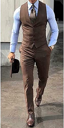 Men's Groomsmen Suits Tuxedos 3 Pieces for Wedding Casual Business Blazer Sets2