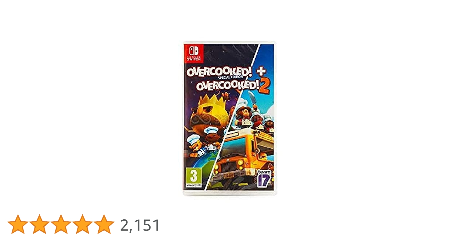 OVERCOOKED! スペシャルエディション + 2 オーバークック スペシャルエディション ＋ オーバークック2