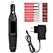 Produktbild suneagle Elektrisch NagelfräSer FräSer Nagelfeile ManiküRe Set Plus,6 In 1 USB Elektrisches ManiküReset,Stifttyp Mini Polierwerkzeuge Nagelknipser Set FüR Kallus Entfernen,US-Black