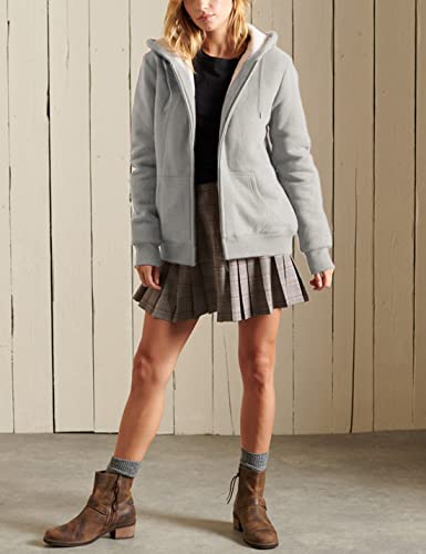 Yeokou Women's Winter Hoodies Pullover Sherpa Fleece Warm Heavyweight Sweatshirt