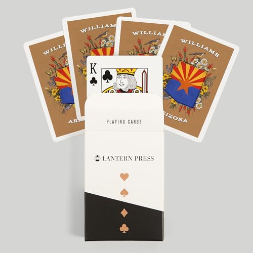 Baraja de póker Williams Arizona 52 cartas para adultos miniatura 6
