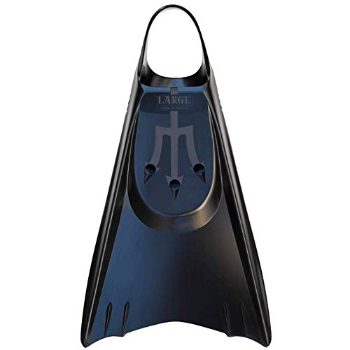 Pé de Pato Kpaloa Tritão Preto Bodysurf e Bodyboarding (XL)