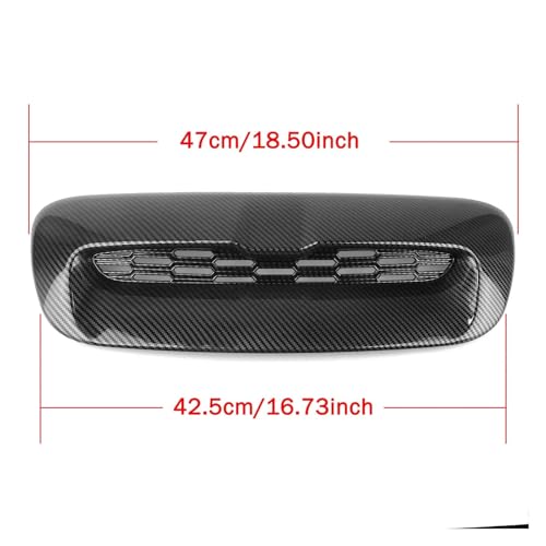 Cubierta de salida de aire protectora con malla para capó de Mini Cooper S R56 5