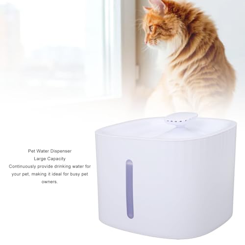 Fuente de agua automática para gatos y perros pequeños miniatura 2