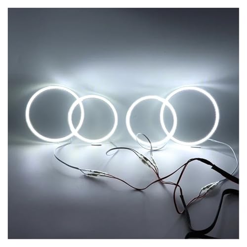 Faros Angel Eyes para coche Opel Vectra C soluciona faros opacos con kit halo LED 2600LM