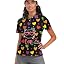 Valentines Colorful Heart Black Cat