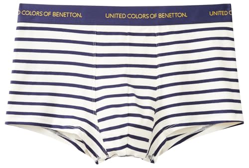 United Colors of Benetton Boxer Intimo 3Q4C2X00W Corti, Multicolor, L Uomo