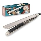 Cecotec Plancha de Pelo Estrecha Lisse 880 HidraProtect. 48W, Turmalina, Revestimiento de Queratina y Aceite de Argán, Función Pro Ionizer, Placas Flotantes 3D, 4 Temperaturas, Indicadores LED