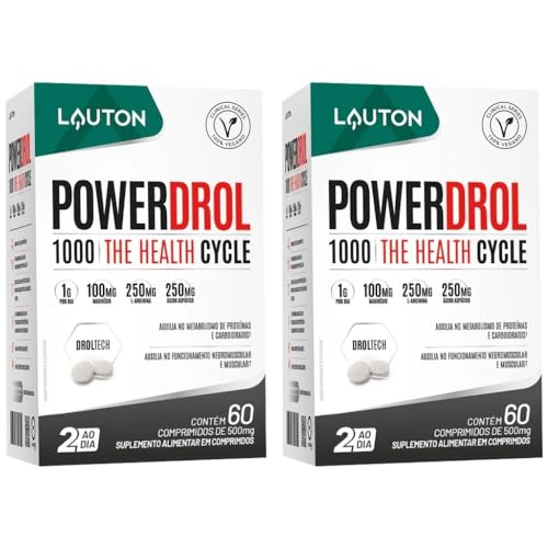 KIT 2X PowerDrol (Pré-Hormonal) 60 cápsulas - Lauton