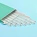 Reusable Straws for YETI, 10.6 Inch Tumbler Straws Replacement for YETI 35/42 oz Straw Cup, 6 Pack Plastic Clear Drinking Cup Straw with 2 Cleaning Brushes, BPA-Free