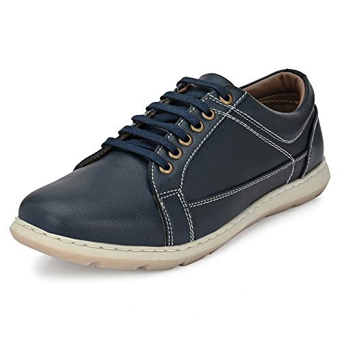 Image of Centrino Mens Sneakers |Sneaker for Men | Stylish Lace-Up Design | Soft Cushioned Insole for Comfort | Lightweight & Breathable | Perfect for Casual Wear (5644)