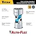 Titan 66840 7-Piece 1/4-Inch Drive Metric Auto Flex Universal Socket Set, 12-Point, 6mm to 13mm
