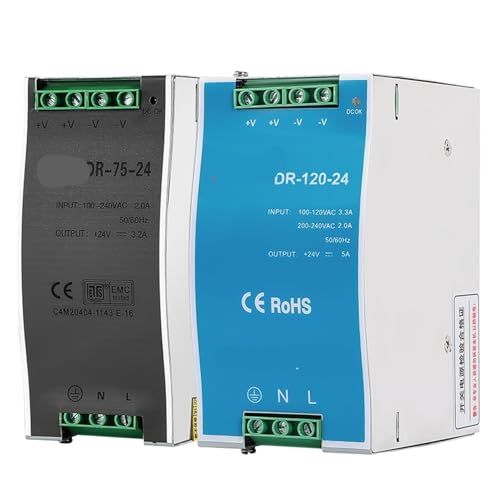 Alimentation à découpage DR-75-12 sortie unique 12V 75W compacte AC-DC - 5