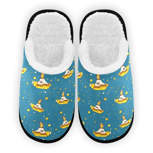 Slippers for Women Men, Memory Foam House Slippers Indoor Home Bedroom Spa Travel Shoes2