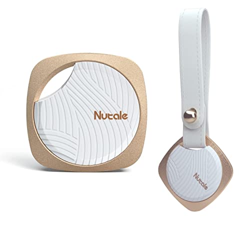 Nutale Focus Key Finder Smart Tracker Anti-Lost Alarm Item Locator Wireless for Key Phone Wallet Pet Bluetooth Tracking Device with Replaceable Battery White 1Pcs