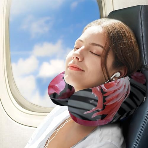 Almohada cuello U espuma viscoelástica tamaño único miniatura 3