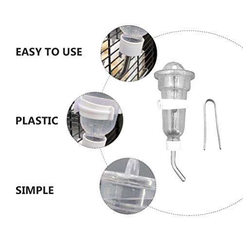 POPETPOP 1 Conjunto de Hamster Pendurado Garrafa de Água Chaleira Alimentador Automático de Água Aut