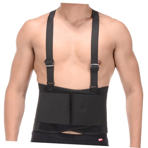Faja lumbar elástica transpirable ajustable talla XL negra miniatura 2