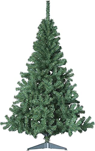 TIENDA EURASIA® Arbol de Navidad – Arbol Navidad de Plastico Color – Altura – Arboles de Navidad Frondosos – Arboles de Navidad Baratos – Decoracion Navidad (120 cm, Verde)