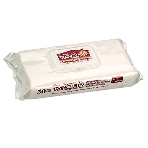 Principle Business Enterprises 3101 9 Inch x 13 Inch Tranquility Cleansing Wipes, Case of 12 Pack, 1 Pack Of 56 Wipes