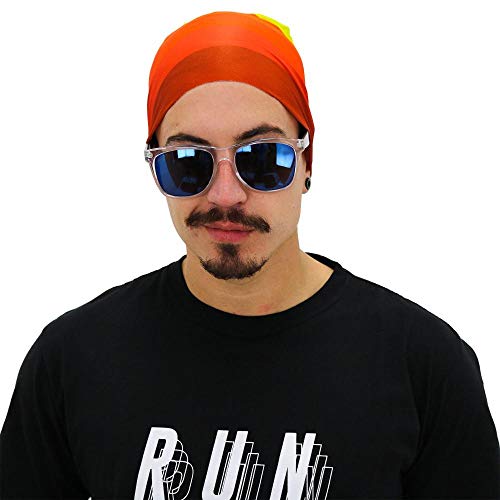 Bandana para Corrida e Ciclismo Multicolor Formato Tubular Hupi