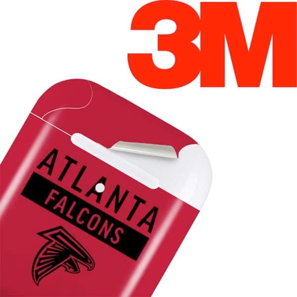 Skinit Decal Audio Skin Compatible with Apple AirPods - Officially Licensed NFL Atlanta Falcons Red Performance Series Design