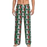 Pantalones de pijama para hombre, diseño de Milán, Italia, con bolsillos, cintura elástica, cómodos, suaves, regalos para hombre, blanco, XXL