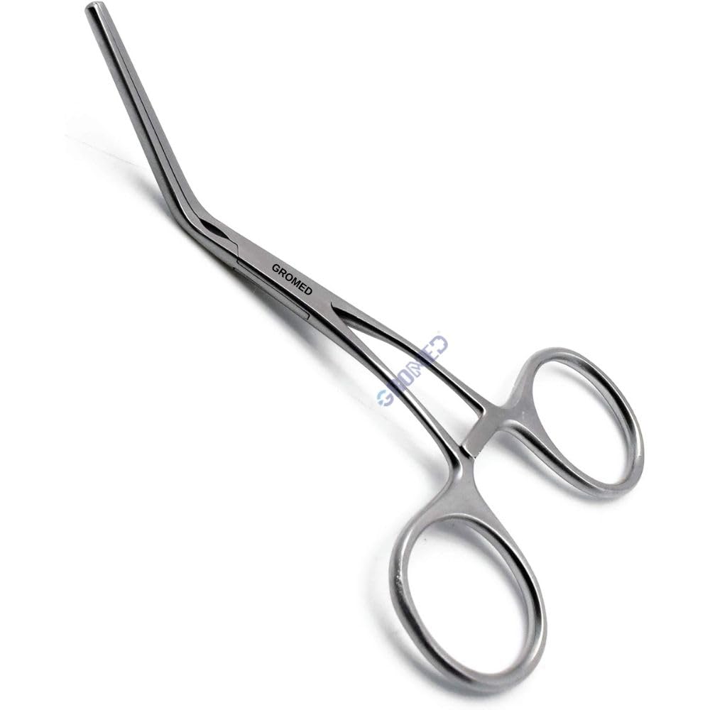 Gromed Multi-Purpose Vascular Debakey Clamp/Morris Aorta Atraumatic Clamps, 60° Angled -Stainless Steel Cardiac (CTVS) Surgical Instruments (7"/18cm) (B0D2XWQ27Y) Amazon Price History, Amazon Price Tracker