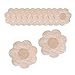 30 Paare Nipple Cover Unsichtbare Nippelabdeckung Damen Unsichtbare Brustwarzen Abdeckungen Nippelabdeckung wasserdichte Einweg Brust Aufkleber Nippel Cover Nippelpads（Flower）