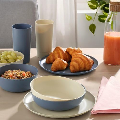 Amazon.co.jp: IKEA イケア ボウル ブルー 16 cm m20625577 VITABBORRE
