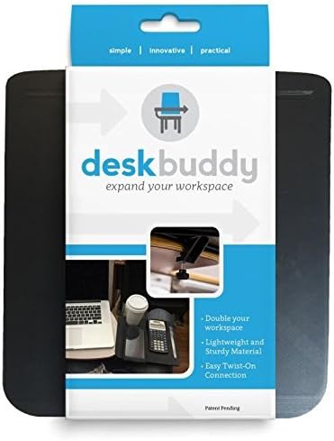 Lecture Desk Extender - Easily Attaches onto Most Desk Surfaces (Compatible with a Desk That’s 3/8 inch to 1 inch Thick)